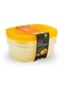 3-Piece Crisper Food Container Set Medium Orange 19 x 10.5 x 14.5cm