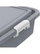 15L Lockbox L 51 X W 38.5 X H 11 Cm for Storage (Grey) Grey 15.0Liters
