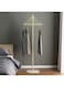 MUMOO BEAR Freestanding Coat Rack, Metal Umbrella Shape Clothing Stand with 10 Hanging Holes and Base for Clothes, Coat &amp; Dress, Floor Standing Clothes Rack for Entryway Living Room Bedroom (Golden)