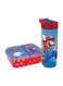 SuperMario 540ml Water Bottle + Lunch Box Combo Set for Kids
