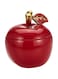 Harmony Ceramic 7 Inch Apple Pot - Red
