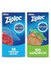 Ziploc Seal Top Food Bags Bundle, 1 x Freezer 38 Bags &amp; 1 x Sandwich 100 Bags, Grip'n Seal Technology