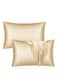 Silky Satin Pillowcase for Hair and Skin Queen - Champagne Gold Silk Pillowcase 2 Pack 76L x 51W CM (20x30 Inches) - Satin Pillow Cases Set of 2 with Envelope Closure (2pcs Champagne)