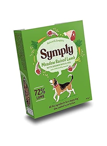 Symply Adult Lamb, Brown Rice &amp; Veg Wet Dog Food 395G