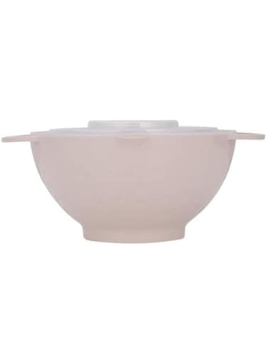 Delcasa DC2659 Mixing Bowl with Cover, Pink