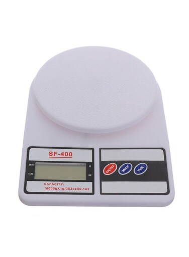 Kitchen Scale White/black 10kg