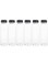 Juice Bottles, 400ml Clear Plastic Bottles With Caps &ndash; Milk Bottle, Water Bottles For Kids, Empty Bottle Zamzam Water Gym Water Bottle Reusable Plastic Juice Bottle Leak Proof 6-Pcs