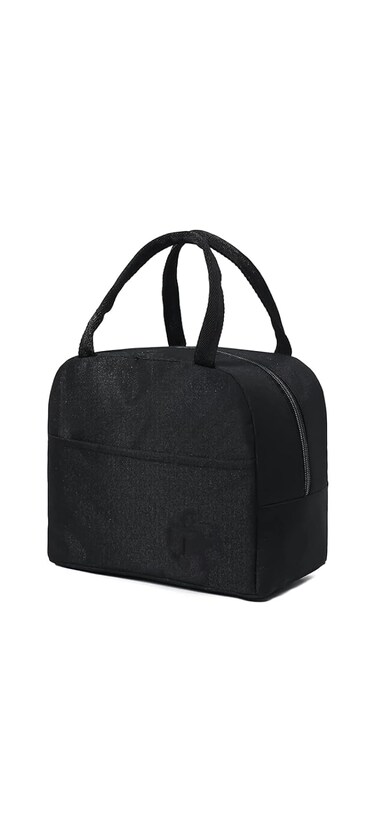 Sulfar Small Fridge Bag, Small Cooler Bag Thermal Bag Lunch Box Office, Cooler Bag for Office Work School Travel Camping Outdoor Picnic (Black)