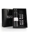 Thermos Bottle with 2 Extra Cups, 500ml Vacuum Flask Set, Stainless Steel, Leak proof, Travel Bottles for Hot and Cold drinks (Black)