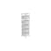 Rolling Storage Cart, Mobile Mesh Organiser with Wheels, White Metal Basket Tower for Kitchen