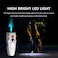 Ultrasonic Dog Bark Control Device with LED Flashlight, Portable Anti Barking Trainer for All Breeds