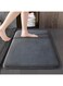 ROUNY Bathroom Rugs, 40x60CM Ultra Absorbent &amp; Non-Slip Memory Foam, Machine Washable Bath Rugs, Soft Velvet Bath Mats, Easier to Dry for Bathroom Floor (Dark Grey)