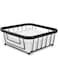 Spectrum Diversified 010591016458 Ashley Flat Napkin Holder, Black