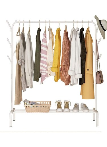 Clothes Rack Assemble Large Capacity Portable Home Storage