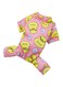 Small Dog Pajamas for Girls, Cotton Stretchable Pet Dog Jammies Puppy Outfits for Small Dogs Female Male (Pink, S)