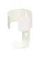 iDesign Wall Mount Wipe Holder, Cleaning Supplies, 6.54" x 4.15" x 4",Coconut