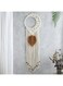 Yeaco Boho Style Handmading Wall Decor With Moon and Leaf Dream Catcher