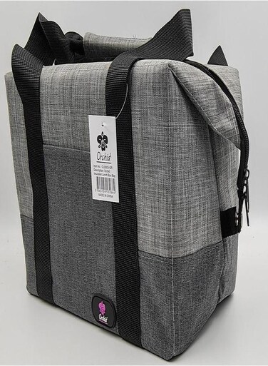 Insulated Multifunctional Tote Lunch Bag Grey