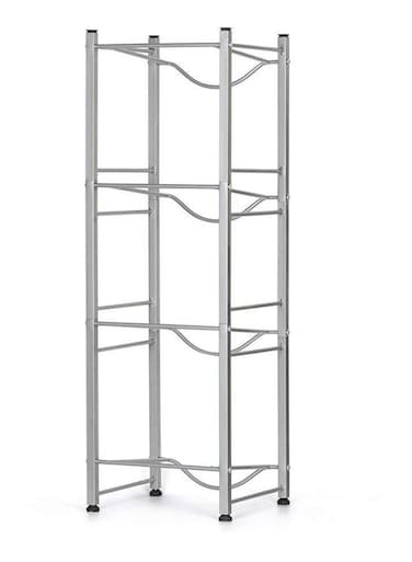 4 Gallon Water Bottle Shelf Silver 106.5x33.5x8cm