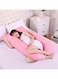 Maternity Pillow Cotton Pink 120x80cm