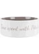Trixie Pet's Home Ceramic Dog Bowl - TAUPE/1.4L