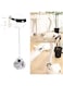 Aoweika Interactive Cats Toy, Cat Teaser Toy Yo-Yo Lifting Ball, Automatic Lifting Cat Toy, Electric Flutter Rotating Toy for Cats, Funny Cat Ball Pet Toy for Kitten or Cat(Battery not included)