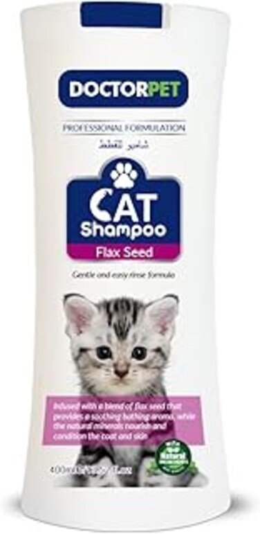 Dr Pet Doctor Pet Flax Seed Cat Shampoo 400 ml