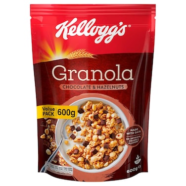 Kellogg's Granola Chocolate with Hazelnuts, 600g