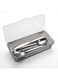 home 24-Piece Stainless Steel Dinnerware Set   Includes Storage Box and Cleaning Cloth   Ideal for Home, Outdoors, and Gifts