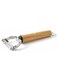 Stainless Steel Double-Edge Vegetable Peeler with Wooden Handle &acirc;&euro;&ldquo; Fast &amp; Efficient Peeling Tool (20&Atilde;&mdash;7 cm)