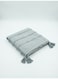 130 x 160 cm 100% Cotton Montreal Cotton Throw Light Grey Luxurious Blanket for Couch Sofa Bed and Boho Living Room Decor 400GSM