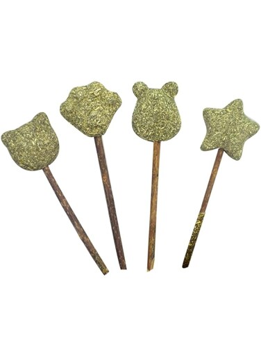 4pcs Catnip Ball Toys,Cat Treat Cat Nipp Cat Treat Toys Wooden Green Cat Catnip Ball Cat Sweet Lollipop Cat Toy Cat Grass Molar Toy Ball Kitten Teething Toys Cat