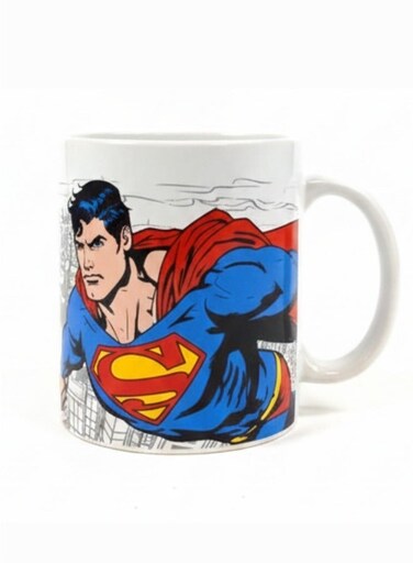 STOR Super Man Ceramic Mug In Gift Box 325 ml