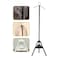 Aromatherapy Floor Clothes Hanger Stand with Incense Holder, Iron Garment Rack, 175 cm