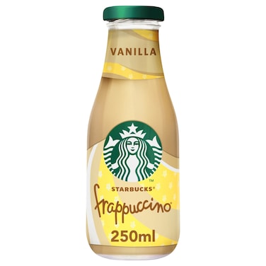 Starbucks Delightful Classic Vanilla Frappuccino Coffee Drink, 250ml