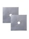 Universal Glass Fiber Stove Burner Covers Silver 27x27cm