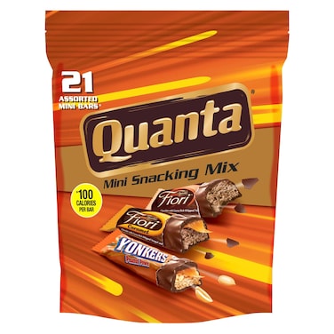 Quanta, Chocolate, Mini Snacking Bars Mix, 314g