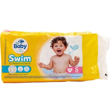 Carrefour Baby Swim Pants Small 7-17kg 12 Pants