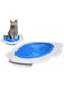 SKEIDO Cat Toilet Training Kit Litter Box Puppy Cat Litter Mat Cat Toilet Trainer Toilet Pet Cleaning Cat Teach Cat to Use Toilet