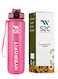 Water Bottles 1L with Times to Drink and Straw, Motivational Water Bottle for kids Leakproof Drinking Sports Water Bottle for Fitness, Gym &amp; Outdoor