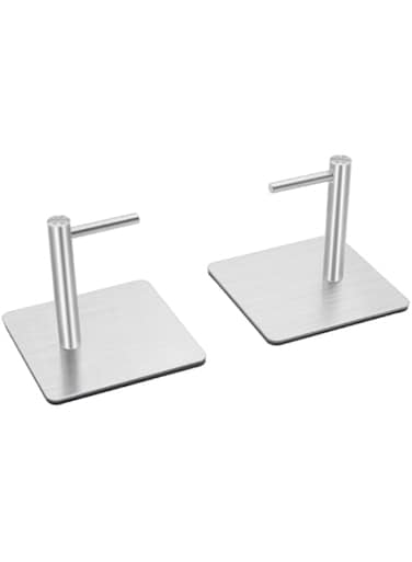 Oasisgalore 2 Piece Roll Magnetic Roll Holder Wall Hanger Magnetic Handkerchief Holder Handkerchief Hanging Shelf Nailless Handkerchief Rack Multifunction Hanger