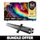 TCL 98-Inch 4K UHD TV &amp;amp;amp; Soundbar Bundle Dolby Vision, HDR10, AiPQ Engine 3.0, 120Hz Game Accelerator Immersive 2-Channel Sound, USB, HDMI, Bluetooth &amp;amp;amp; More - 98P745+SOUNDBAR