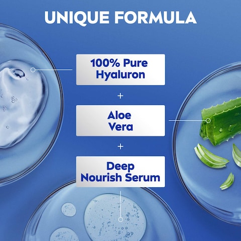 NIVEA Body Lotion, Normal to Dry Skin, Aloe &amp; Hydration, 400ml