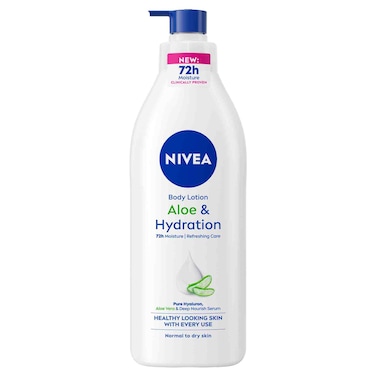 NIVEA Body Lotion, Normal to Dry Skin, Aloe &amp; Hydration, 400ml