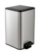 12L Stainless Steel Trash Bin with Pedal, Soft-Close Lid &amp; Smudge-Resistant Finish, Durable Waste Bin for Kitchen, Office &amp; Home Use