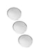 Erweicet 3pcs Aluminum Pizza Net Pizza Pan 8 Inch Round Pizza Plate Pizza Baking Tools Mesh Pizza Tray Pizza Holder Nonstick Bakeware Metal Trays Round Tray Pizza Stand Server Multifunction