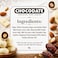 Chocodate Exclusive White Chocolate Coated Dates with Almond, 100g