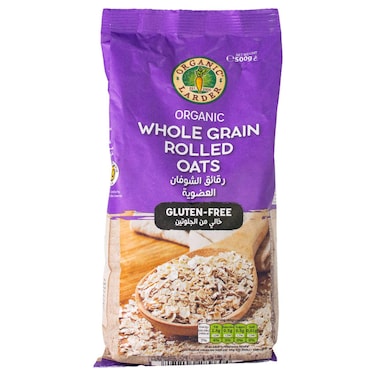 Organic Larder Whole Grain Rolled Oats, 500g