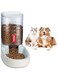 NeoStyle Automatic Dog Cat Feeder and Water Dispenser, 3.8L Large Capacity Dog Water Dispenser Dog Food Dispenser Set for Small, Medium and Large Pets (gray, food feeder)