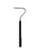 B&amp;K Snake Capture Hook, Telescoping Snake Handling Tool Reptile Capture Hook Stainless Steel Portable Snake Tongs for Catching Handling Grabber Pet Snake 16.5cm~68cm (Black)